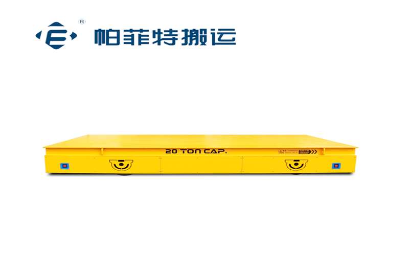 上海10噸萬向輪無軌電動平車發貨成功