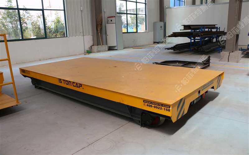 吉林農(nóng)安3臺(tái)10噸電動(dòng)平車交付成功